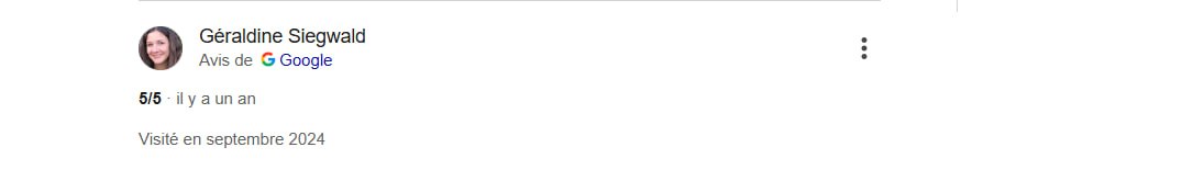 Avis Google patient 8 — Gérald Bovet psychothérapeute